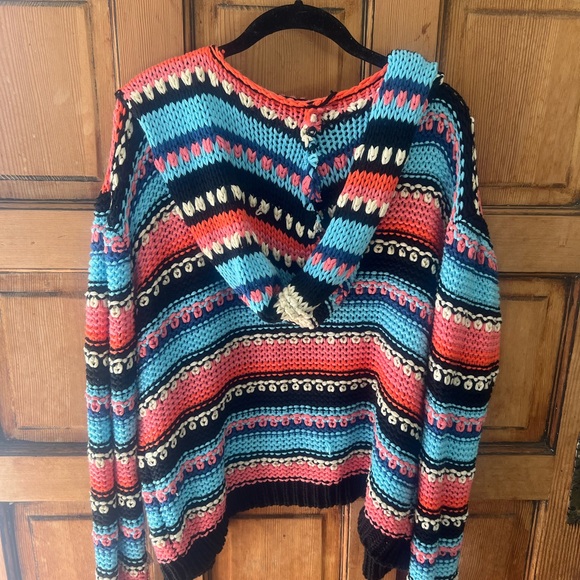 UNIF Multicolor Striped Women's Sweater - Picture 2 of 3